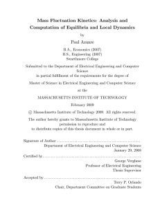 Mass Fluctuation Kinetics: Analysis and Computation of Equilibria and Local Dynamics