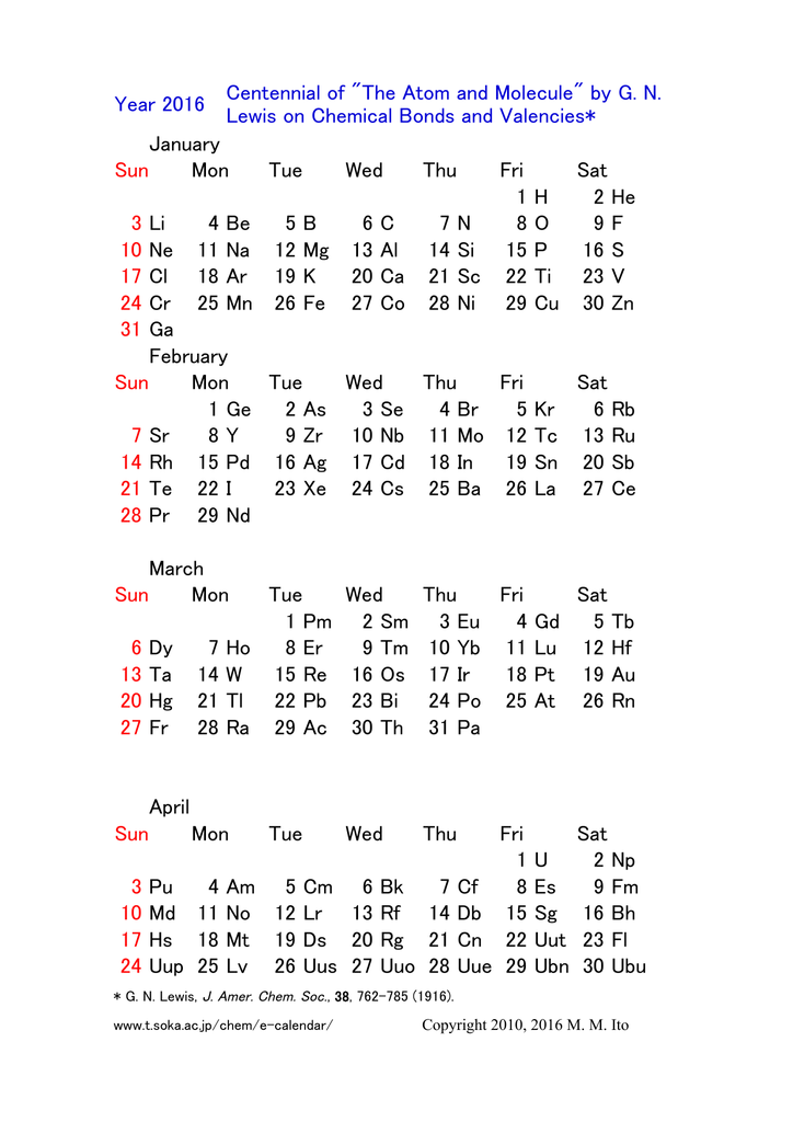 Year 16 January Mon Tue