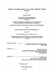 Analysis  and  Improvements  of  an ... Process