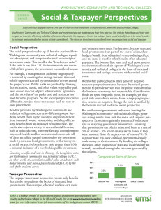 Social Perspective and thus pay more taxes. Furthermore, because state and
