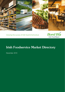 Irish Foodservice Market Directory November 2010