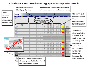 A Guide to the WVEIS on the Web Aggregate Class...
