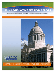 2014 LEGISLATIVE SESSION REPORT  BETTER