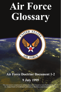 Air Force Doctrine Document 1-2 9 July 1999