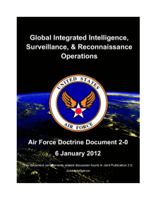 Global Integrated Intelligence, Surveillance, &amp; Reconnaissance Operations