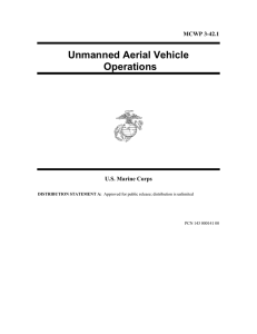 Unmanned Aerial Vehicle Operations  MCWP 3-42.1