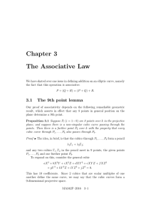 Chapter 3 The Associative Law