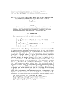 Electronic Journal of Differential Equations, Vol. 1996(1996) No. 05, pp.... ISSN 1072-6691. URL:  (147.26.103.110)