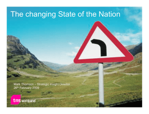 The changing State of the Nation 26 February 2009