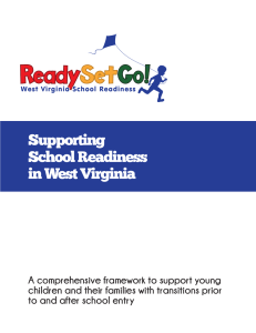 Supporting School Readiness in West Virginia