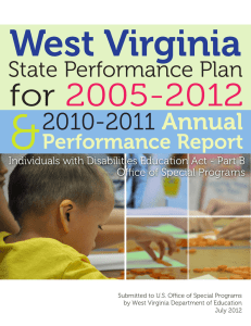 &amp; West Virginia for 2005-2012