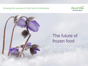 The future of frozen food