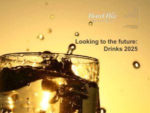 Looking to the future: Drinks 2025
