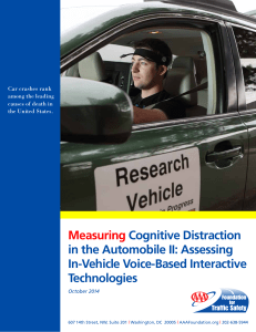 Measuring Cognitive Distraction in the Automobile II: Assessing In-Vehicle Voice-Based Interactive