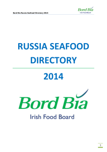 RUSSIA SEAFOOD DIRECTORY 2014 1