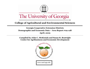 College of Agricultural and Environmental Sciences