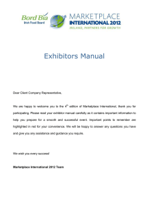 Exhibitors Manual