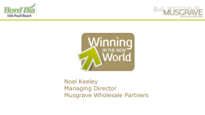Noel Keeley Managing Director Musgrave Wholesale Partners