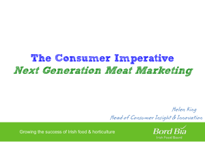 Next Generation Meat Marketing The Consumer Imperative Helen King