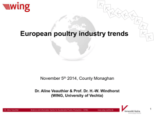 European poultry industry trends  November 5 2014, County Monaghan
