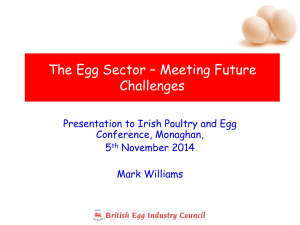 The Egg Sector – Meeting Future Challenges Conference, Monaghan,