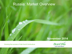 Russia: Market Overview November 2014  Hint: