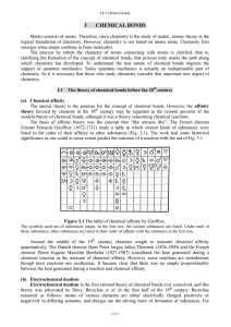 3   CHEMICAL BONDS