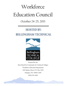 Workforce Education Council October 24-25, 2013