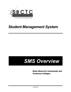 SMS Overview Student Management System f