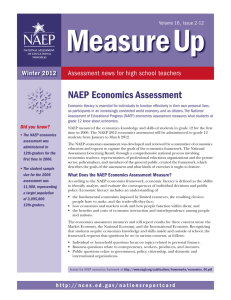 Measure Up  NAEP Economics Assessment
