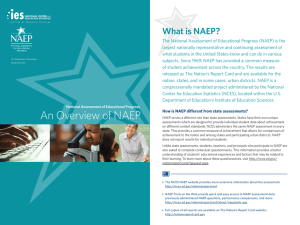 What is NAEP?