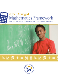 Mathematics Framework  2015 | Abridged