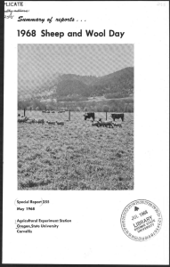 1968 Sheep and Wool Day 5 .cestotevef oj4.efunat . LICATE
