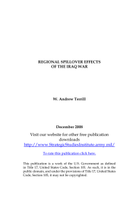 Visit our website for other free publication downloads  REGIONAL SPILLOVER EFFECTS