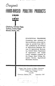 1947 1909 REM-figISED POULTRY PRODUCTS Containing state estimates of