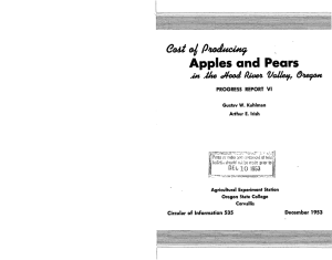 Apples and Pears j*i Mte Jfood (live* Valley, On&amp;jM* DEL 10 1953