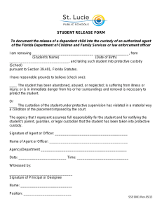STUDENT RELEASE FORM