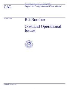 GAO B-2 Bomber Cost and Operational Issues