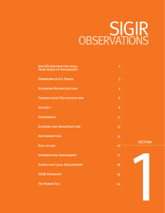 SIGIR  OBSERVATIONS