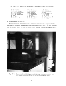 IV. NUCLEAR  MAGNETIC  RESONANCE  AND  HYPERFINE ... W.  D.  Halverson S.  R.  Miller