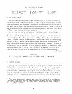 VIII. MOLECULAR  BEAMS Prof.  J.  R.  Zacharias