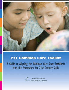 A Guide to Aligning the Common Core State Standards