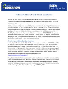 Technical Fact Sheet: Priority Schools Identification