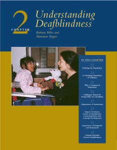 2 Understanding Deafblindness 22