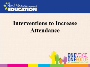 Interventions to Increase Attendance