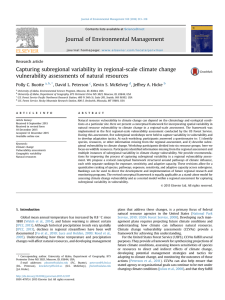 Capturing subregional variability in regional-scale climate change