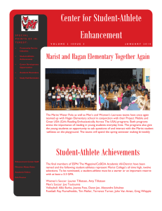 Center for Student-Athlete Enhancement Marist and Hagan Elementary Together Again