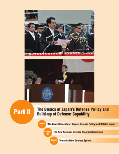 Part II The Basics of Japan’s Defense Policy and