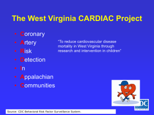 The West Virginia CARDIAC Project C A R