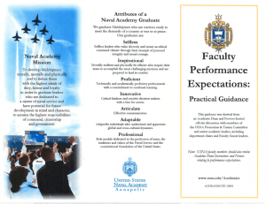 Attributes of a Naval Academy Graduate